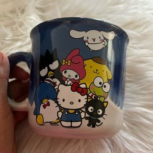 HELLO KITTY Sanrio Friends Ceramic Coffee Mug‎ NEW